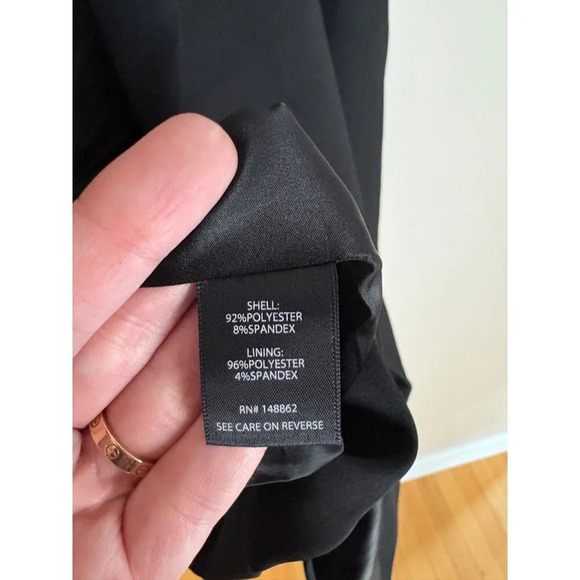 Torrid NWT Studio Refined Crepe Shawl Collar Blazer Black Size 3X or Size 22-24 - Picture 7 of 13